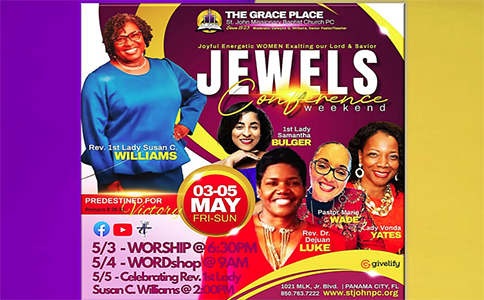 Jewels Conference Weekend Flyer