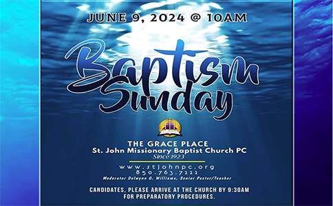 Baptism Sunday 06-09
