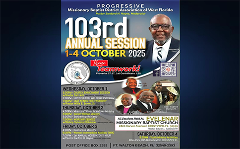 103 Annual Session Progressive District if West FL