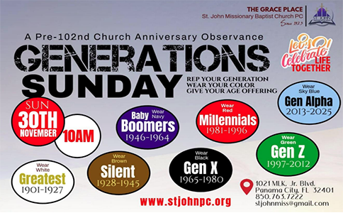 Generations Sunday