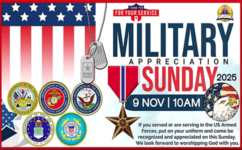 Military Appreciation Sunday